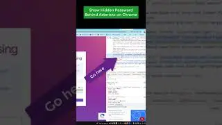 How to Show Hidden Password Behind Asterisks on Chrome #chromebrowser #chrometrick