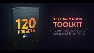 text animation toolkit after effects tool kit