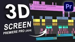 Create a Basic 3D Screen Effect in Premiere Pro (2024) | FAST AND EASY |