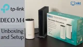 TP Link Deco M4 Unboxing and Setup // Unboxing the Deco M4 AC1200