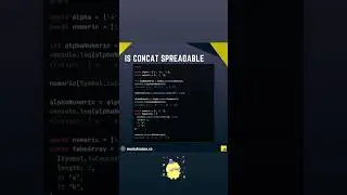 Javascript. Symbol.isConcatSpreadable 