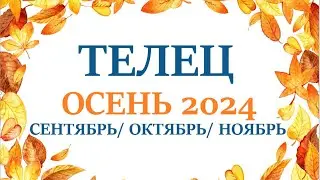 ТЕЛЕЦ♉ОСЕНЬ 2024🌞таро прогноз/гороскоп  сентябрь 2024/ октябрь 2024/ноябрь 2024/ расклад “7 планет”