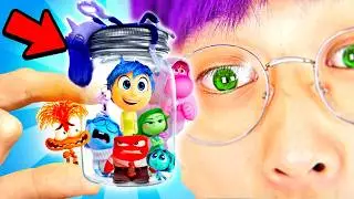 INSIDE OUT 2 Full LankyBox Movie! (ALL CHARACTERS FAVORITE FOODS, DRINKS, FEARS & MORE!)