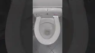 Automatic WC seat plastic cover