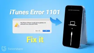 How to Fix iTunes Error 1101/1110/4013 - Restore iPhone with iTunes | iOS 18 Included