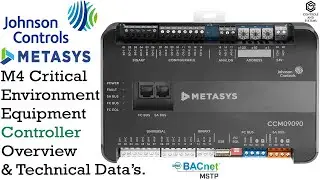 Johnson Controls M4-CC Critical Environment Equipment Controller / #johnsoncontrols / #hvac /