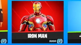 Fortnite revealed the NEW Iron Man skin..