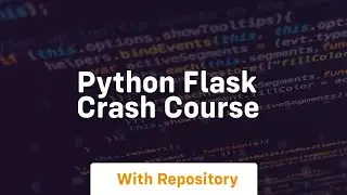 python flask crash course