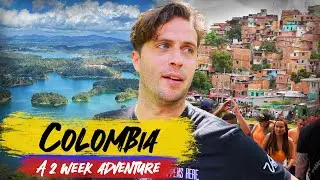 COLOMBIA 🇨🇴 2 Week Adventure | Ep1: Bogotá, San Gil, Guatapé, Medellín