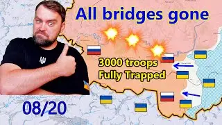 Update from Ukraine | Great news! All of the Bridges gone! 3000 Ruzzian troops are trapped