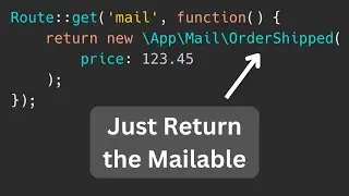 Laravel: Preview Mail Content without Any Email Client