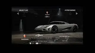 Fastest koenigsegg Agera - NFS Hot Persuit