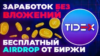 200$ ДАЕТ БИРЖА TIDEX | AIRDROP КРИПТОВАЛЮТЫ! ИНСТРУКЦИЯ БЕЗ ВЛОЖЕНИЙ