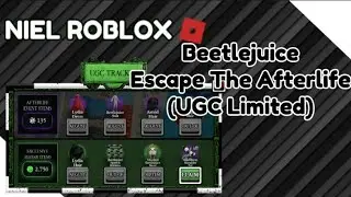 (UGC Limited) Beetlejuice Escape The Afterlife Script | Roblox