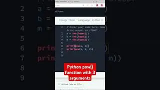 Python modular exponentiation (HackerRank)