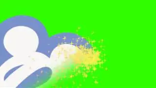 Purple Disney Channel Wand ID Green Screen