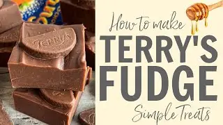 How to make Terry's Chocolate Orange Fudge! Recipe #Shorts