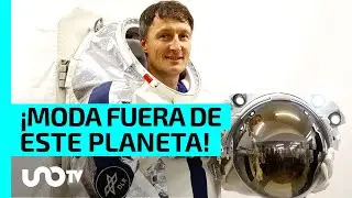 Pierre Cardin diseña un traje espacial para que los astronautas entrenen