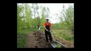 How to plant potatoes in the garden electric punch, winch.