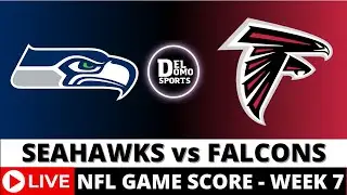 SEATTLE SEAHAWKS VS ATLANTA FALCONS LIVE 🏈 NFL Game Score Play-by-Play Week 7 - OCT 20, 2024