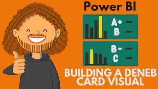 Create a Deneb Card Visual in Power BI