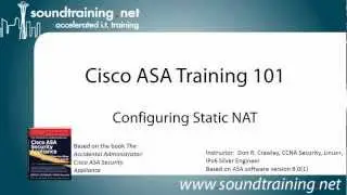 How to Configure Static NAT on a Cisco ASA:  Cisco ASA Training 101