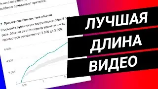 Длина видео, которую любит YouTube. 2 частые ошибки которые совершают в погоне за просмотрами =)