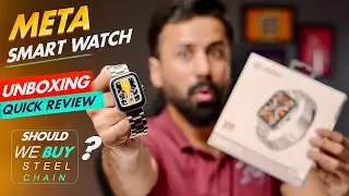 Zero Lifestyle META SmartWatch Unboxing | Quick review | BT Calling | Should we buy or BYE BYE !