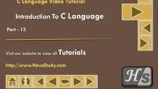 Introduction to C Language | Part 13