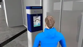 Face Mask Detection Kiosk | Temperature Screening Kiosk | Hand Sanitizer Kiosk | Covid 19 Animation