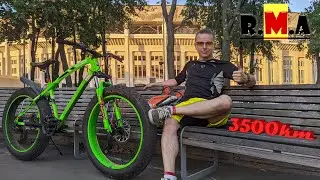 рубеж в 3500км взят, отчёт по эксплуатации дешёвого fatbike - Love Freedom (ЖАБИЧ made in China) 🐸🚵💪