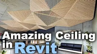 Custom Ceiling in Revit Tutorial