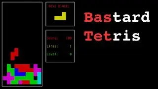 Bastard Tetris, Evil falling block game