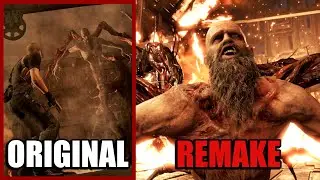 Bitores Mendez Monster Boss Fight Comparison (REMAKE vs ORIGINAL) Resident Evil 4 Remake 4K ULTRA HD