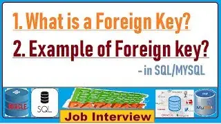 14. What is a Foreign Key? Example of Foreign key in SQL/MYSQL?