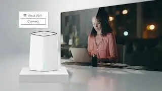 NETGEAR Orbi Pro WiFi 6 Tri-Band Mesh System (SXK50), Router with 1 Satellite Extender