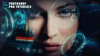 Human Robot Effect in Photoshop | How to make AI face in photoshop !