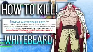 How to Kill the NEW Whitebeard Boss in AUT!