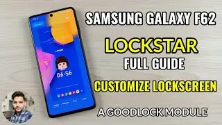 Samsung Galaxy F62 : LockStar Full Guide | Lockscreen Customization