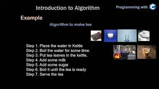 Introduction to Algorithm - Programming with C - Lecture 3.1