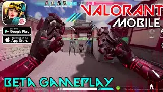 🔥Valorant Mobile (Project M) - First Beta Gameplay Out For Android/iOS 2021 | project m