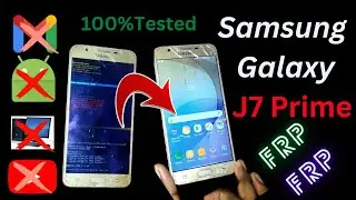 j7 prime frp bypass/samsung galaxy j7 prime(G610F) frp bypass new method -- tech9bos