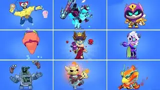 ALL NEW SKINS WINNING ANIMATIONS & PRICE | BRAWL STARS | SEASON 30 & 31