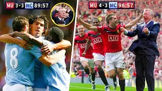 Most DRAMATIC Manchester Derby of All Time