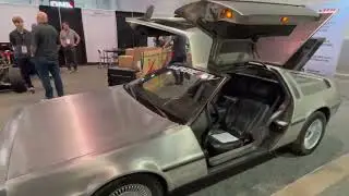 DMC Delorean - THE Back to the Future Car at SEMA 2022