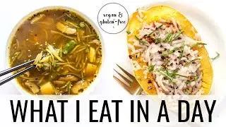 32. WHAT I EAT IN A DAY | cozy vegan comfort food recipes