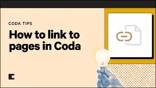 How to link to pages | Coda Tips