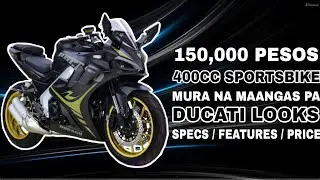 150,000 PESOS LANG MAY 400CC SPORTSBIKE KANA | SOBRANG ANGAS DUCATI LOOKS PA | DADALHIN SA PINAS