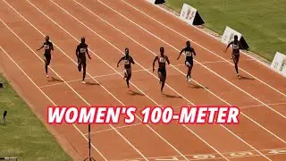 Women's 100m Final Olympic Games Trials 2024 Kenya