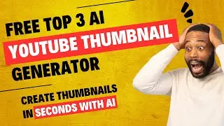 Top 3 Free AI Tools to Create Eye-Catching YouTube Thumbnails in Seconds!